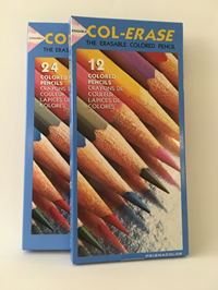 Colored Pencil Erasable