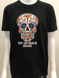 Elac Colorful Skull Men T-Shirt