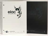 Elac Spiral Notebook 1-Subj Huskies