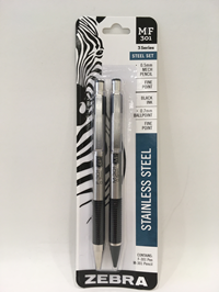 Zebra M/F301 Pen/Pencil Assorted